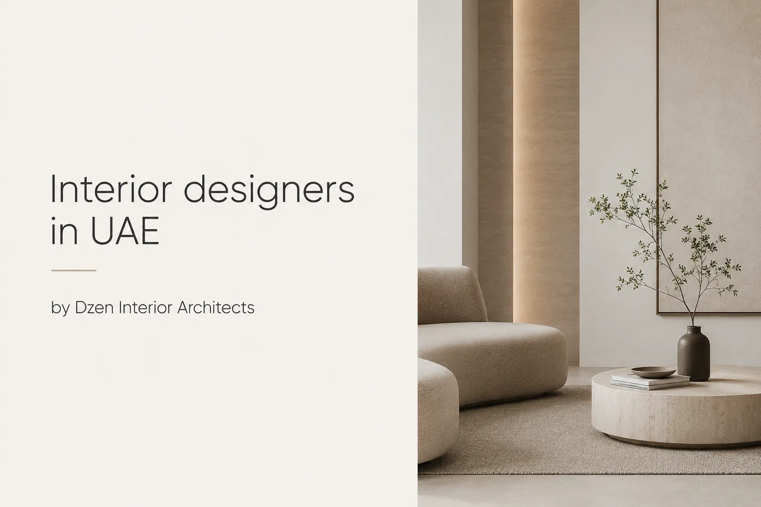 interior designers in UAE